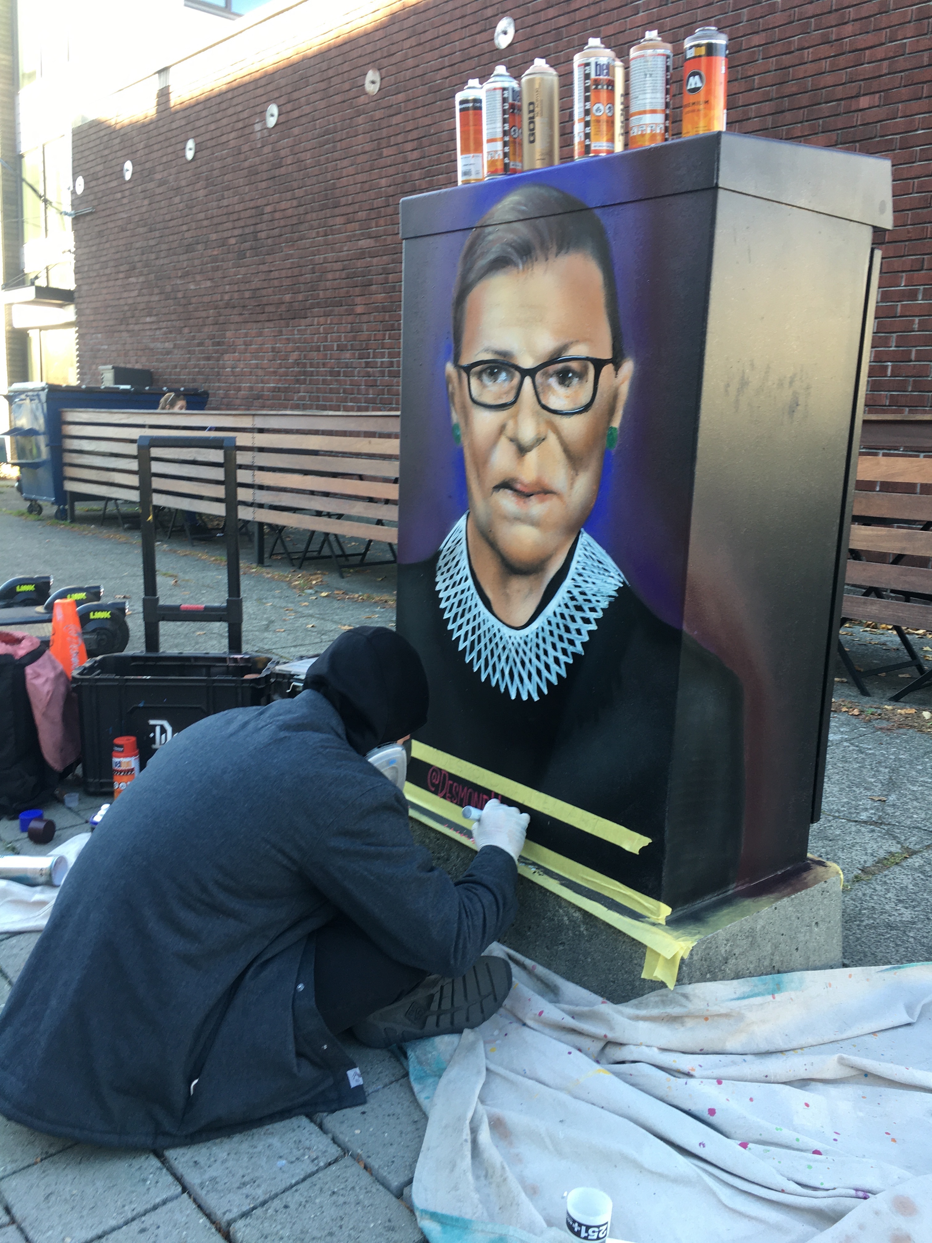 Ruth Bader Ginsburg gets the Graves Hansen treatment in the Admiral ...